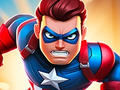 Jogo Clicker de corrida de super-heróis  online