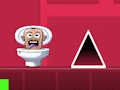 Jogo Sanita Geometry Dash Skibidi  online