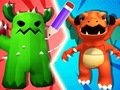 Jogo Batalha do Monstro: Desenho  online