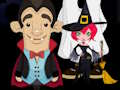 Jogo Halloween tratar amigos escapar  online