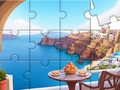Jogo Quebra-cabeça: Santorini  online