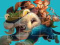 Jogo O quebra-cabeça dos Croods  online