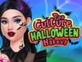Jogo Maquiagem de Halloween da cultura pop  online