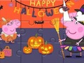 Jogo Quebra-cabeça: Peppa Halloween  online