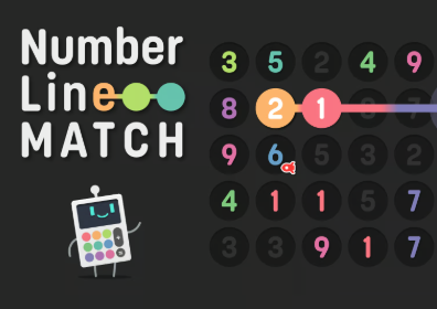 Jogo Correspondência de linha numérica  online