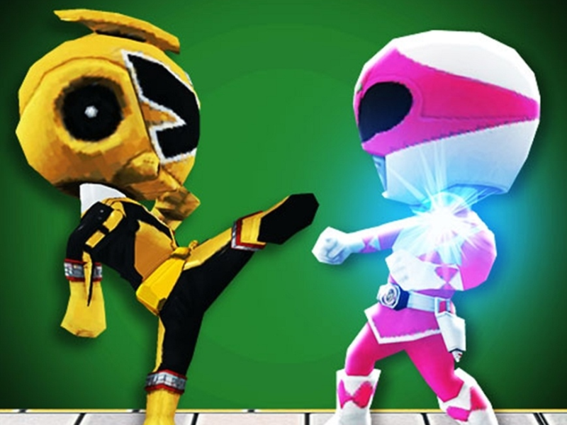 Jogo Ataque de mini-lutadores  online