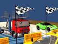 Jogo Jogo de corrida de acrobacias de carros de pista impossível  online