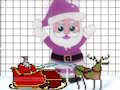 Jogo Papai Noel para colorir fácil  online