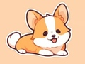 Jogo Livro para colorir: Corgi  online