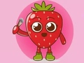 Jogo Livro para colorir: deliciosos morangos  online