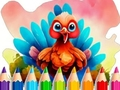 Jogo Livro para colorir: Feliz Dia de Ação de Graças  online