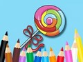 Jogo Livro para colorir: Pirulito  online