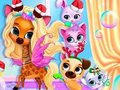Jogo Festa da bolha para cuidar de animais de estimação  online