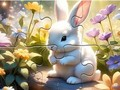 Jogo Quebra-cabeça: Coelho da Floresta Ensolarada  online