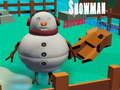 Jogo Aventura de Natal do boneco de neve  online
