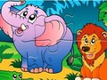 Jogo Quebra-cabeça: Animais da Natureza  online