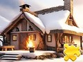 Jogo Quebra-cabeça: Casa de Neve  online