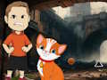 Jogo Cachorro preso no trilho do trem  online