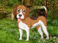 Jogo Fuga de cachorro no jardim de flores  online