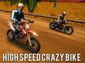 Jogo Bicicleta louca de alta velocidade  online