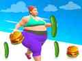 Jogo Corrida de calorias da Muscle Girl  online