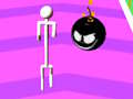 Jogo Homem alto e gordo correndo  online