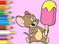 Jogo Livro para colorir: Sorvete Jerry  online