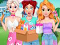 Jogo Decoração de casa de mudança de princesas  online