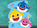 Jogo Encontre o bebê tubarão  online