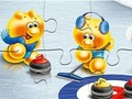 Jogo Quebra-cabeça: Gelini Hóquei no Gelo  online