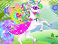 Jogo Vestido de bebê unicórnio  online