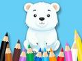 Jogo Livro para colorir: Urso Polar  online