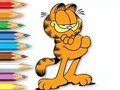 Jogo Livro para colorir: Hambúrguer Garfield  online