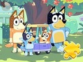 Jogo Quebra-cabeça: Família Bluey  online