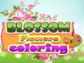 Jogo Coloração de flores em flor  online