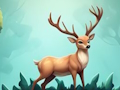 Jogo Fuga elegante com cervos  online