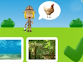 Jogo Mundo de Alice Habitats Animais  online