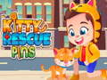 Jogo Alfinetes de resgate de gatinho  online