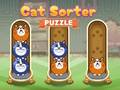Jogo Quebra-cabeça classificador de gatos  online