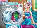 Jogo Dia da Lavanderia da Rainha do Gelo  online