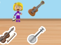 Jogo Mundo de Alice Formas de Instrumentos Musicais  online