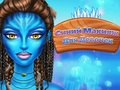 Jogo Maquiagem para meninas azuis  online