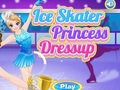 Jogo Vestir Princesa Patinadora no Gelo  online