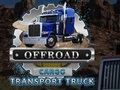 Jogo Caminhão de transporte de carga offroad  online