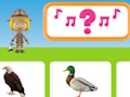 Jogo Sons de animais do mundo de Alice  online