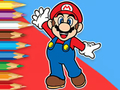Jogo Livro para colorir: Mario Happy Skating  online