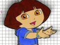 Jogo Dora colorir tempo divertido online