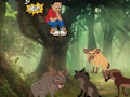 Jogo Menino escapa da hiena  online