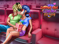 Jogo Garota pontilhada flertando no cinema  online