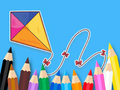 Jogo Livro para colorir: Pipa Bowknot  online